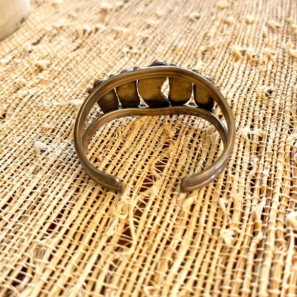 1960’s Native American Sterling Cuff - Picture 3 of 3